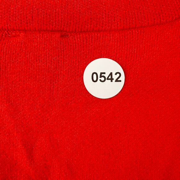 Anthropologie X Maeve Carys Mock Neck Sweater Red Size M - Picture 8 of 8
